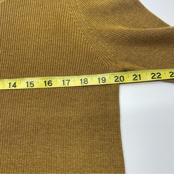 Natural Reflections Mustard Knit Hi/LoTunic W LG - Picture 7 of 14